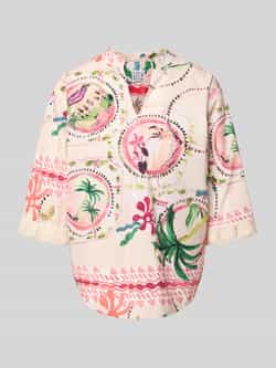Emily Van den Bergh Relaxed fit blouse met 3 4-mouwen