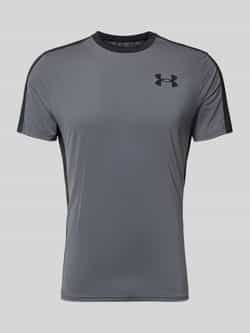Under Armour T-shirt met geribde ronde hals