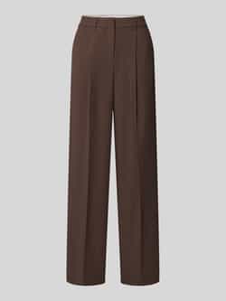 JJXX Wide fit stoffen broek met viscose model 'Ellis'