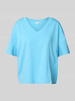 Tom Tailor Denim Boxy fit T-shirt van puur katoen