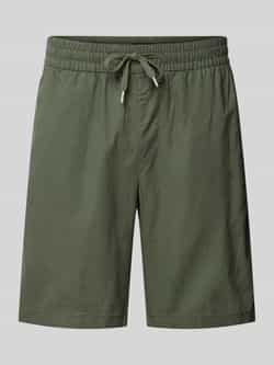 Matinique Regular fit bermuda van een mix van linnen en katoen model 'barton'