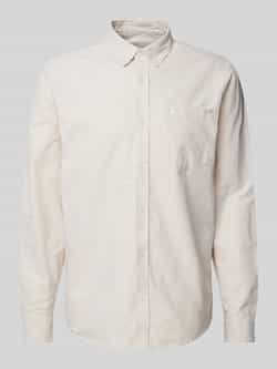 Carhartt Work In Progress Regular fit vrijetijdsoverhemd met button-downkraag model 'LOGO'