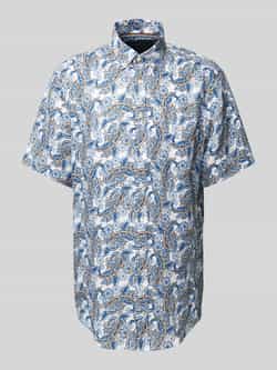 Christian Berg Men Vrijetijdsoverhemd met knoopsluiting