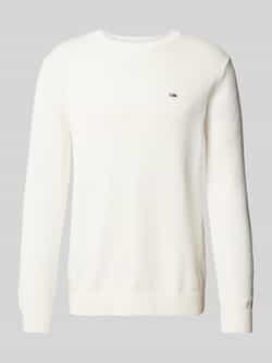 Tommy Hilfiger Witte Sweatshirt met Lange Mouwen Geborduurd Logo White Dames
