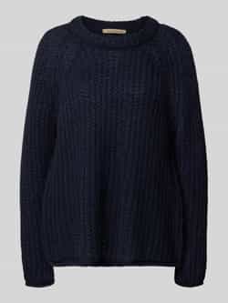 Smith and Soul Gebreide pullover met wol en mohair model 'Raglan'