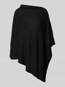 Opus Poncho met asymmetrische opstaande kraag model 'ASKILi'