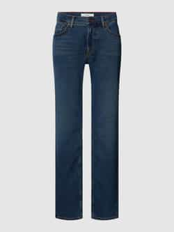 BRAX Straight fit jeans met knoop- en ritssluiting model 'Chuck'