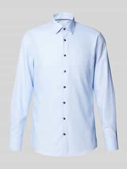 Eterna Overhemd met lange mouwen Slim fit NON IRON (strijkvrij)