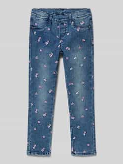 S.Oliver RED LABEL Jeans met geborduurd motief