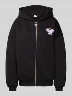 FELICIOUS Regular fit sweatjack met motiefprint