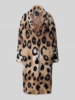 Marc Cain Lange jas in gebreide look