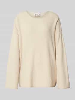 JAKE*S STUDIO WOMAN Oversized gebreide pullover met structuurmotief