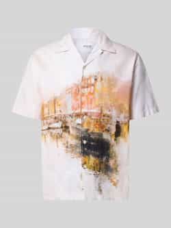 Selected Homme Relaxed fit vrijetijdsoverhemd van puur katoen