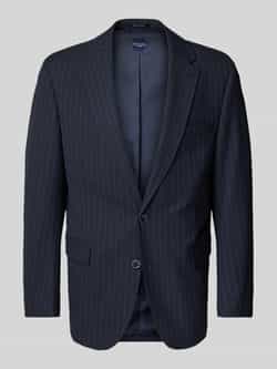 Christian Berg Men Slim fit 2-knoopscolbert met viscosegehalte