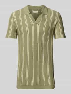 Blend Slim fit poloshirt met ribboorden model 'BHAMOS'