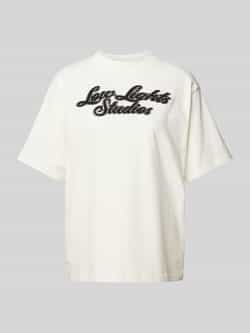 Low Lights Studios T-shirt met labelstitching model 'SHUTTER'