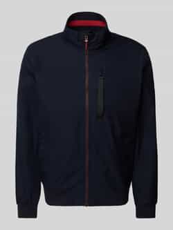 S.Oliver RED LABEL Regular fit outdoorjack met opstaande kraag en contrasterende details