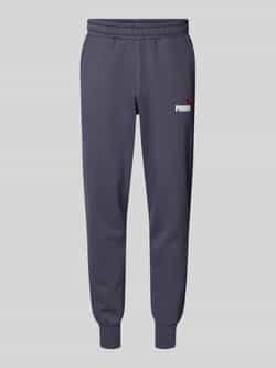 PUMA PERFORMANCE Regular fit sweatpants met labelprint