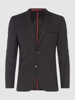 HUGO Super slim fit colbert van scheerwolmix model 'ARTIM204X'