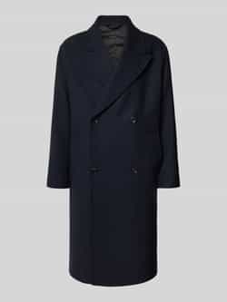 Selected Homme Relaxed fit lange jas van wolmix model 'SIMON'