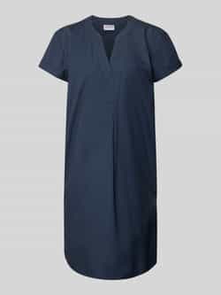 Jake*s Casual Knielange jurk met V-hals