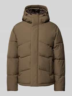 Jack & jones Gewatteerd jack met opstaande kraag model 'WORLD'