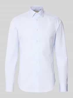 CK Calvin Klein Slim fit zakelijk overhemd met kentkraag