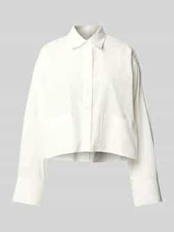YAS Relaxed fit blouse met opgestikte zakken model 'LEE'