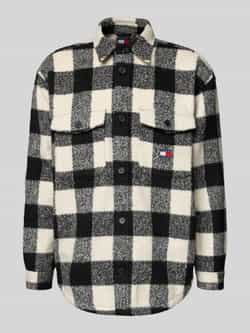 Tommy Jeans Regular fit overhemdjack met ruitmotief