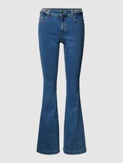 Liu Jo White Regular fit jeans in 5-pocketmodel model 'BEAT'