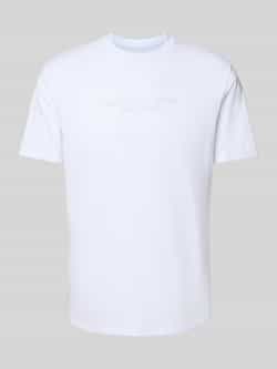 Armani Exchange T-shirt met labelprint