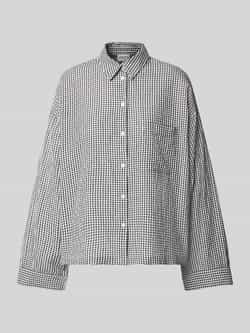 Jake*s Casual Pyjamabovendeel met borstzak