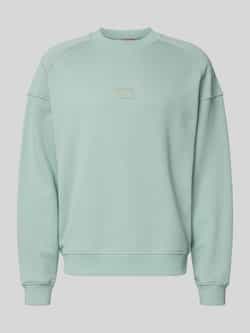 HUGO Regular fit sweatshirt van puur katoen model 'DELASTCREW'