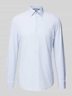 Boss Slim fit zakelijk overhemd met kentkraag model 'HANK'