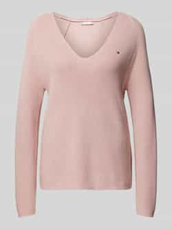 Tommy Hilfiger Gebreide trui CO CARDI STITCH V-NK LS