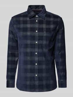 Tommy Hilfiger Regular fit vrijetijdsoverhemd met kentkraag model 'CORDUROY'
