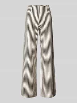 SEDUCTIVE Wide leg stoffen broek met elastische band model 'KIMBERLEY'