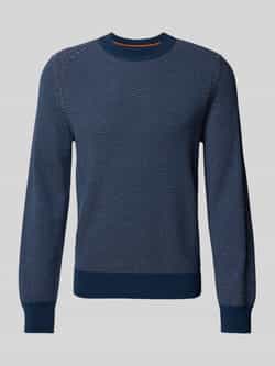 Boss Orange Gebreide pullover met structuurmotief model 'Kaponski'