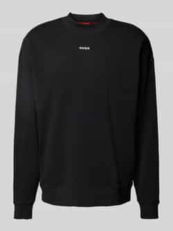 HUGO Oversized sweatshirt met labelprint model 'Dapocrew'