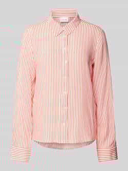 Vila Regular fit blouse met doorknoopsluiting model 'ROSA'