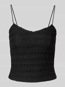 Only Shaped fit korte top met spaghettibandjes model 'GAYLE'