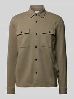 Selected Homme Overhemdjack met borstzakken