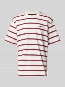 Dickies T-shirt met streepmotief en ronde hals