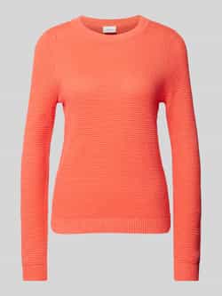 Vila Trui met ronde hals VIDALO O-NECK L S KNIT TOP- NOOS