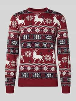 Lindbergh Gebreide pullover in all-over look