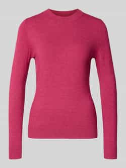 Christian Berg Woman Gebreide pullover van viscosemix met ronde hals