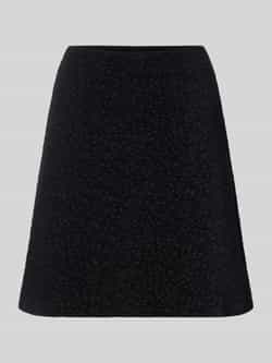 Tom Tailor Denim Uitlopende minirok van katoenmix