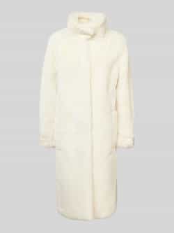 Boss Lange winterjas met imitatiebont model 'Cetedia'