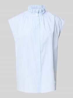 Rich & Royal Regular fit blousetop met opstaande kraag