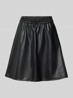 Vila Knielange rok in leerlook modell 'DAGMAR'